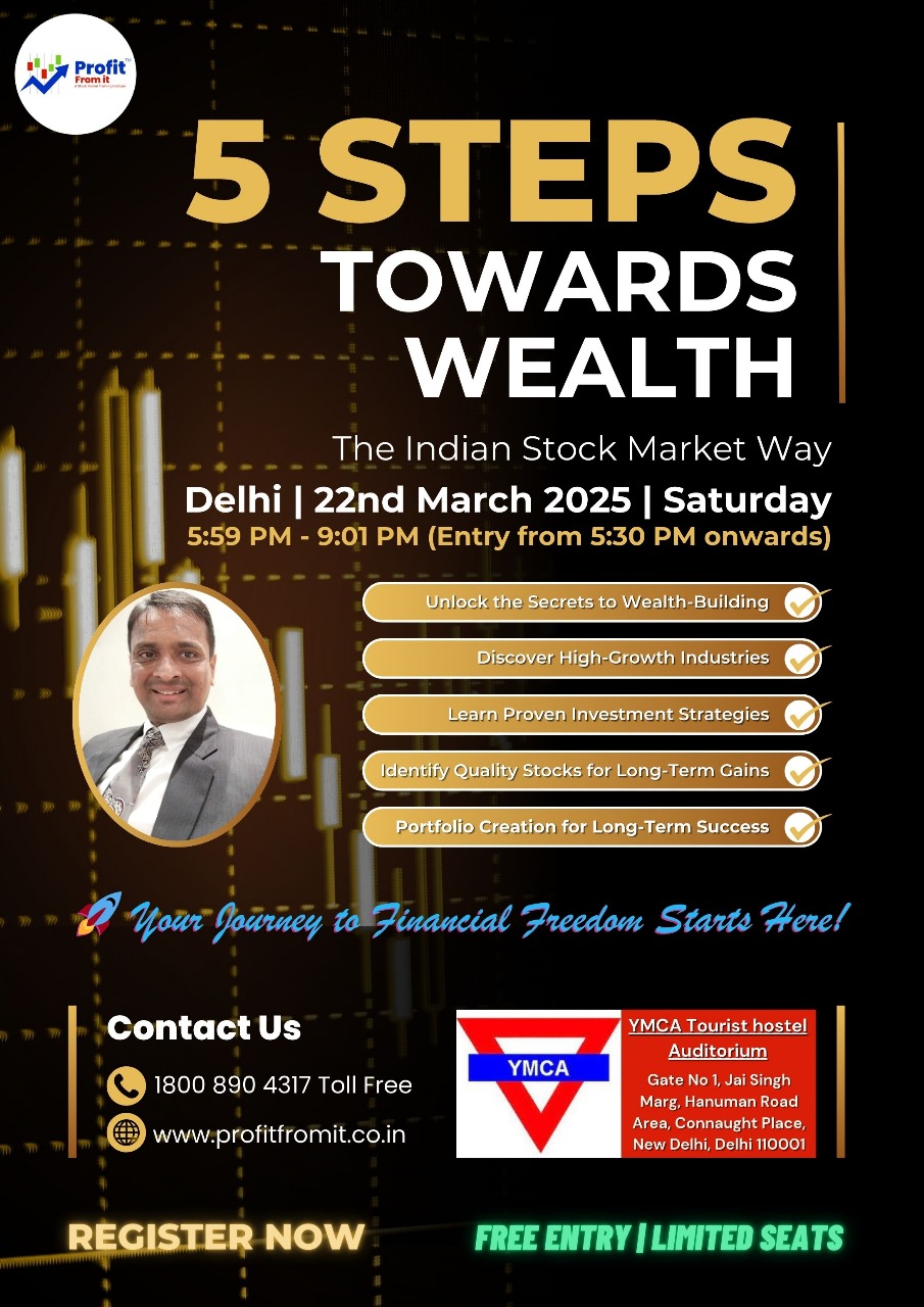 5 Steps Towards Wealth Creation: Delhi